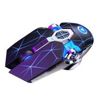 Wired Mechanical USB 7 Buttons Mice for Mute Gaming Mouse LED Backlit PC Laptop