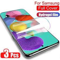 3 vnt. hidrogelio plėvelė, skirta Samsung Galaxy A51 A32 A52 A50 A40 A20e A72 A10 A21s, ekrano apsauga, skirta Samsung A51 A71 A32 5G, be stiklo iphone 11 gryna