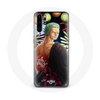 Case - maniacase - Huawei P30 Pro - One Piece Merry Christmas - Anime Manga - Soft juoda