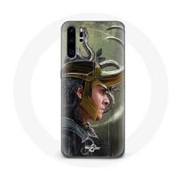 Case - Maniacase - Huawei P30 Pro - Soft - Black - Loki Thor Ragnarok juoda
