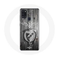 Case - maniacase - Samsung Galaxy A21S - Soft - Protection - slb benfica juoda