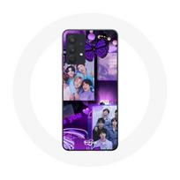 Coque pour samsung galaxy A32 5G BTS Bangtan Affiche I Purple You violetinė