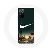 Coque - Nike - Xiaomi Redmi Note 11s 5G - Souple - Palmier - Blanc