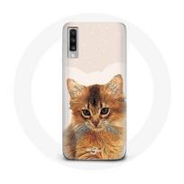 Coque pour Samsung Galaxy A70 Somali Race de chats