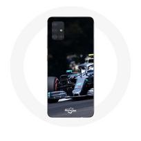 Dėklas - MANIACASE - Samsung Galaxy A51 - Formulė 1 - Valtteri Bottas - Juodas juoda