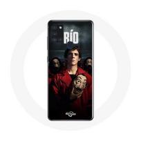 Coque Samsung Galaxy A21S La casa de papel Rio Masque