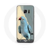 Case - Samsung - Galaxy S7 - Parrots - Blue - Rigid mėlyna