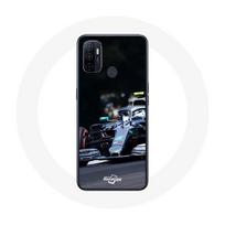 Coque Oppo A53 Formule 1 Valtteri Bottas Pilote automobile F1 Noir juoda