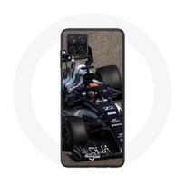 Coque Samsung Galaxy A12 Formule 1 Yuki Tsunoda pilote automobile de F1 Bleu mėlyna