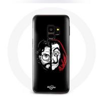Coque pour Samsung Galaxy S9 La casa de papel El Profesor Masque Split