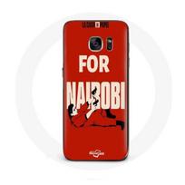 Coque pour Samsung Galaxy S7 Edge La casa de papel Nairobi dessin