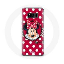 Coque pour Samsung Galaxy S8 Minnie Mouse Dessin animé Rouge