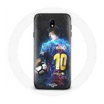 Case - Maniacase - Samsung Galaxy J7 2017 - Lionel Messi - Protection - Soft juoda