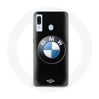 Case - BMW - Samsung Galaxy A30 - Logo - Black - Shock Protection juoda