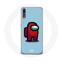 Case - Huawei - P20 - Soft - Blue - Among Us Pattern mėlyna