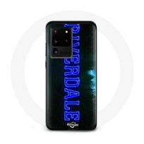 Case - Riverdale - Samsung Galaxy S20 Ultra - Soft - Blue Logo - Protection mėlyna