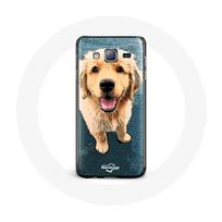 Coque pour samsung galaxy J5 2016 Golden retriever Chiot