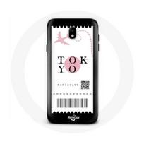 Coque pour samsung galaxy S4 Billet d'avion Tokyo Japon
