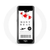Coque pour Samsung Galaxy A5 2017 Billet d'avion Montréal Canada