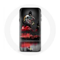 Coque pour Samsung Galaxy S5 Formule 1 Sebastian Vettel Pilote automobile F1 Rouge