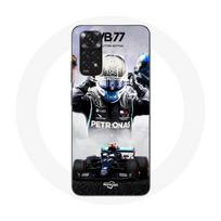Coque pour Xiaomi Redmi Note 11S Formule 1 Valtteri Bottas pilote de course F1 Noir juoda