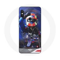 Case - Xiaomi - Redmi Note 5 Pro - Formula 1 - Pierre Gasly - Soft Red Blue raudona