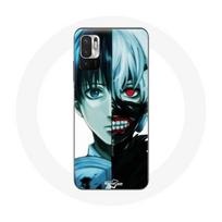 Coque pour Xiaomi Poco M3 Pro Tokyo Ghoul Visage Moitié
