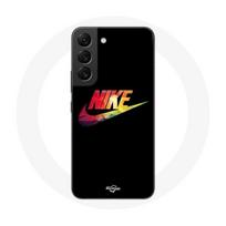 Case for Samsung Galaxy S21 FE Nike Logo Black background color