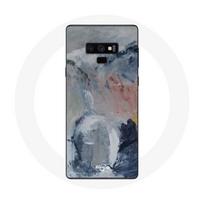 Coque pour Samsung Galaxy Note 9 Fond de texture abstraite gris pilka