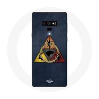 Coque pour Samsung Galaxy Note 9 Game of Thrones Saison 8 Le Trône de Fer Triangle Logo Baratheon La