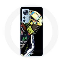 Coque pour Xiaomi Mi 12 / 12X Valentino Rossi Numéro 46 Pilote de vitesse moto