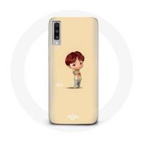 Coque pour Samsung Galaxy A70 BTS TinyTAN Animation Suga