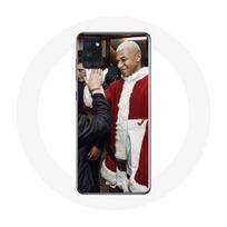 Coque pour Samsung Galaxy A21s Mbappé Foot Joyeux noël