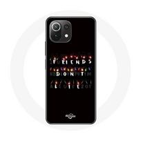 Coque pour Xiaomi Mi 11 Lite Stranger Things Affiche Friends Don't Lie Joyeux noël