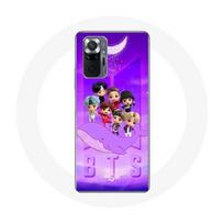 Coque pour Xiaomi Redmi Note 10 Pro BTS TinyTAN Animation Affiche RM Jin Suga J-Hope Jimin Jungkook Et V Zero O’Clock juoda