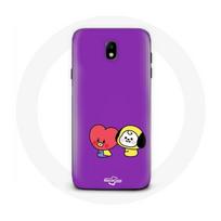 Coque pour Samsung Galaxy S5 BTS Bangtan Sonyeondan BT21 Tata V Chimmy Jimin
