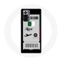Coque pour Xiaomi Redmi Note 10 Pro Billet d'avion Alger