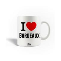 Mug en Céramique I Love Bordeaux France