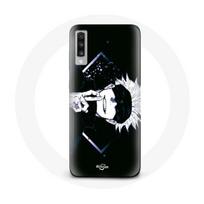 Coque pour Samsung Galaxy A70 Satoru Gojo Jujutsu Kaisen art Anime Manga