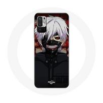 Coque pour Xiaomi Redmi Note 10T 5G Tokyo Ghoul Kaneki Ken Masque Japonais Anime