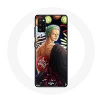 Case - Maniacase - Samsung Galaxy S20 Plus - Soft - Black - One Piece Merry Christmas Zoro Anime Manga juoda