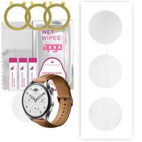 3x apgo Hidrogelio ekrano apsauga, skirta Xiaomi Watch S1 Pro, Hidrogelio plėvelė, su pozicionavimo sluoksniu, lengvas montavimas