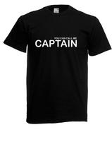 Galite mane vadinti „Captain Up“ unisex marškinėliai S black