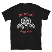 Motorhead Iron Fist Short Sleeve 80S Rock Metal Classic Unisex T-Shirt S