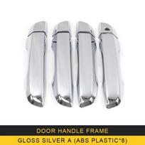 for Honda Civic FC G10 2016- Car Accessories Gate Door Handle Bowl Wrist Trim Chrome Cover Frame Sticker Decoration Gloss Silver A