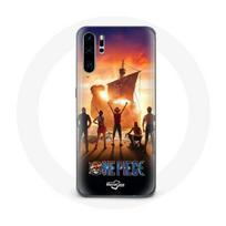 Case - Maniacase - Huawei P30 - Rigid - Black - One Piece Poster Crews Art