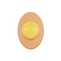 Holika Holika Sleek Egg Skin Cleansing Foam 140ml(Beige), Moisturizing, KBeauty, Korean Cosmetics, sample yellow