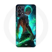 Maniacase case for Samsung Galaxy A32 5g One piece Zoro 3D Manga anime Fanart