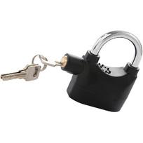 Anti-Rust Lock with Siren Road Bike Lock Heavy Duty Bike Lock Trampoline for Toddlers Motorcycle Lock Alarm Scooter Lock Bike u Lock Alloy Padlock