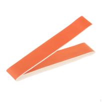 24,8 cm Badmintono Teniso Raketės Lipdukas Rėmo Apsauginė Juosta Patogus Minkštas Plotis 12 mm oranžinė